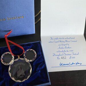 Disneyland Mickey Mouse Crystal Ears- numbered 452